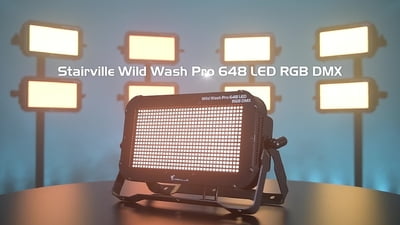Stairville Wild Wash Pro 648 LED RGB DMX