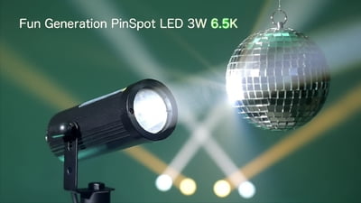 Fun Generation PinSpot LED 3W