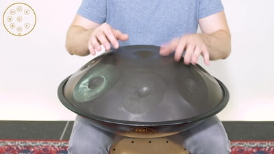 Meinl Sonic Energy Harmonic Art Handpan HD2