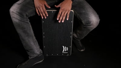 Schlagwerk CP5003 Precise OS Black Silver Cajon