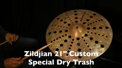 Zildjian 21 K Custom Special Dry Trash Crash