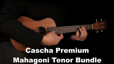 Cascha Premium Mahagoni Tenor Bundle
