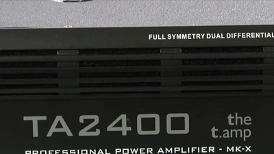the t.amp TA2400 MK-X Endstufe