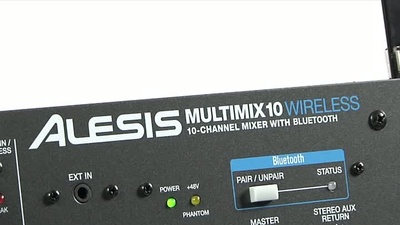 Alesis Multimix 10 Wireless: 19'' Rackmischer mit Bluetooth