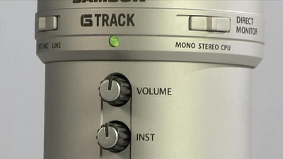 Samson G-Track USB Kondensator-Großmembranmikrofon