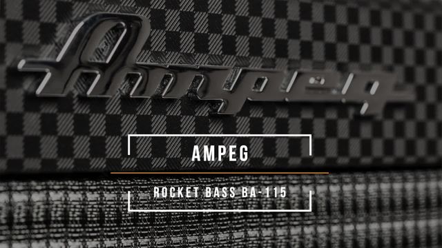 AMPEG RB-115 - Rocket Bass AMPLI BASSE COMBO 1X15 pouces 200W