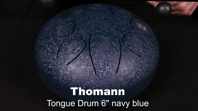 Thomann Tongue Drum 6 navy blue