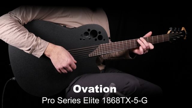 Ovation Pro Series Elite 1868TX-5-G – Thomann United States