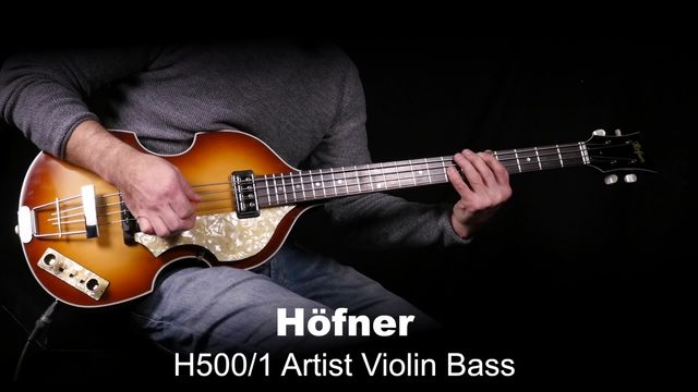 Höfner H500/1 Artist Violin Bass – Thomann United States