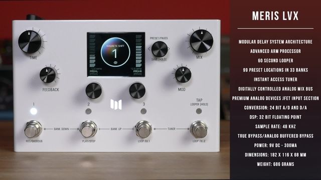 Meris LVX Modular Delay System – Thomann United States