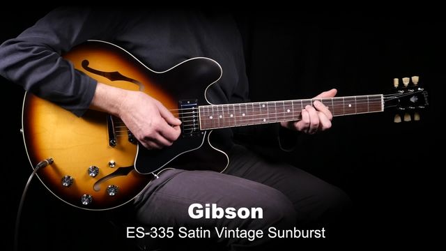 Gibson ES-335 Satin Vintage Burst – Thomann Nederland