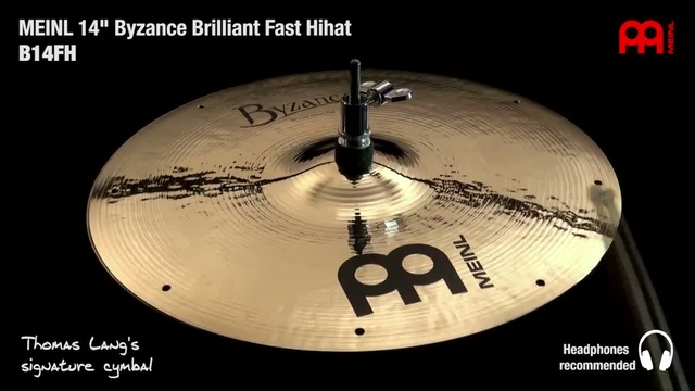 Meinl byzance fast hi hat deals 14