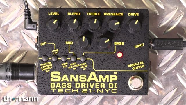 Tech 21 SansAmp Bass Driver DI V2 – Thomann United States