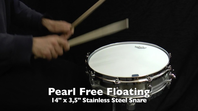 Pearl 14x3,5 Free Floating Steel