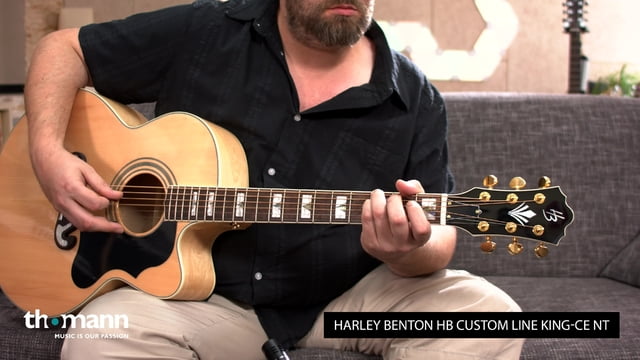 Harley benton deals custom line king