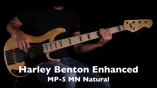 Harley Benton Enhanced MP-5MN Natural – Thomann UK