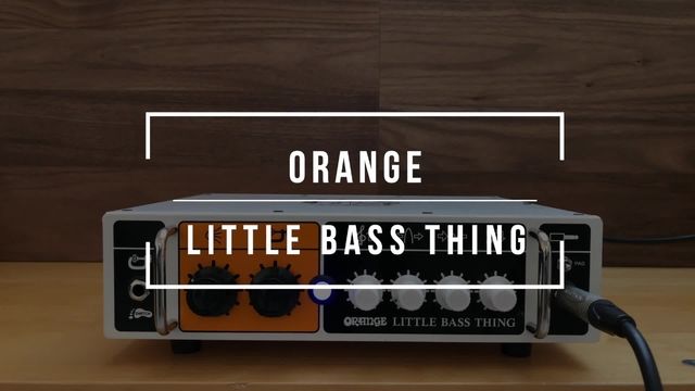 Orange Little Bass Thing – Thomann United States