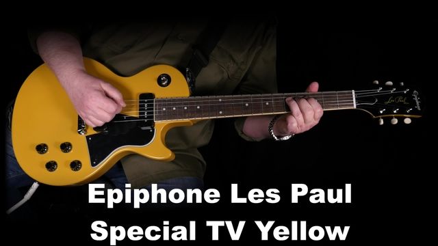 Epiphone Les Paul Special TV Yellow – Thomann United States