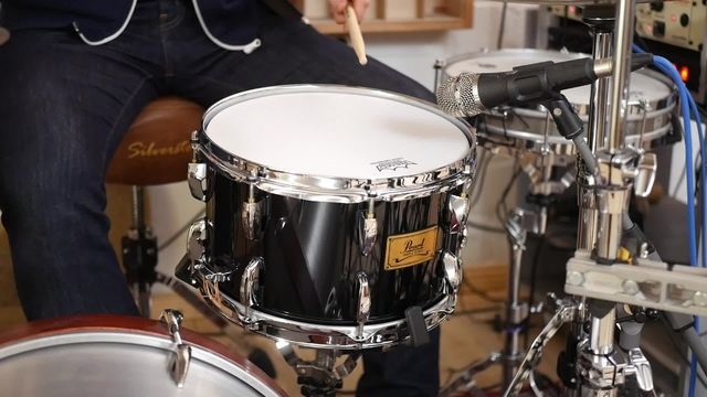 Pearl Piccolo Soprano 12 x 7 Liquid Amber Snare drum