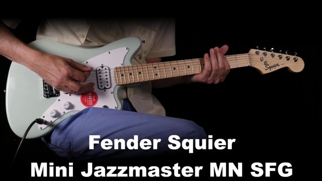 Fender squier mini jazzmaster deals mn sfg