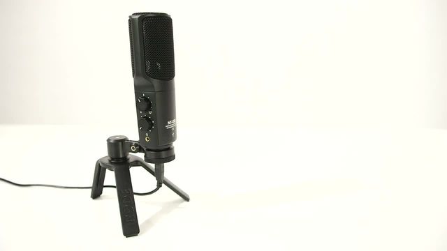 Rode NT-USB Microphone cardioïde à condensateur avec trépied de table et  protection anti-pop + pied de microphone Keepdrum MS106BK avec perche